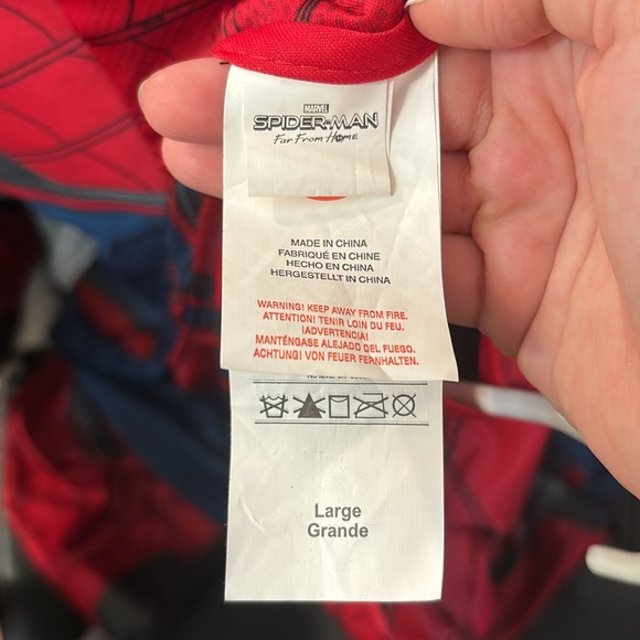 NWOT Spider-Man Costume Teens- Large - Picture 5 of 6